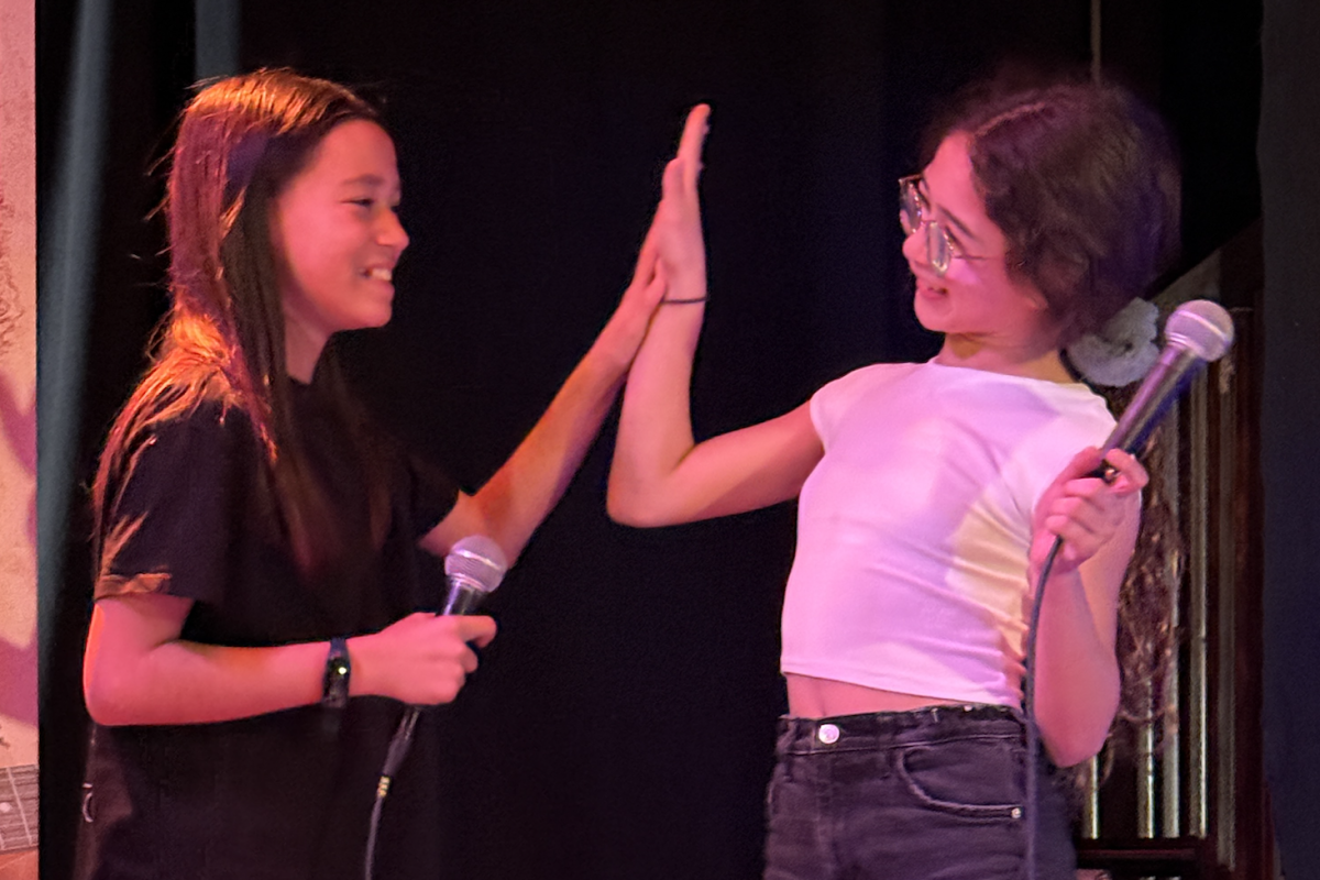 Malia et Manytiane sur scène Cours de chant à Lausanne