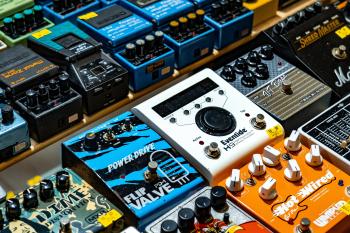 pédales de guitare Pedalboard